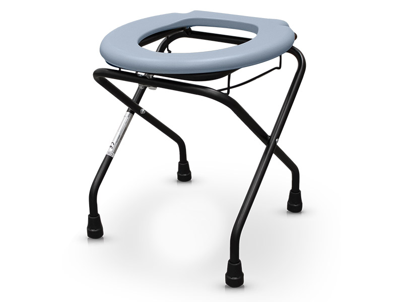 Toilettenstuhl mit Toilette