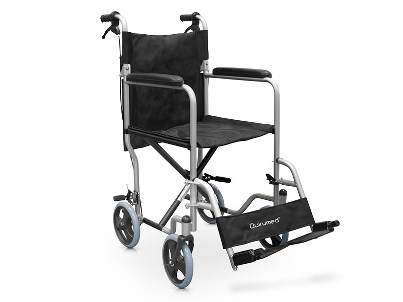 Cadeira de rodas de transporte, largura do assento 41 cm