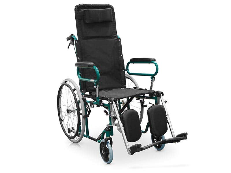 Reclining wheelchair hot sale