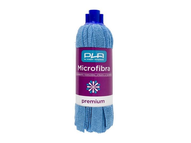 Fregona Tiras - Microfibra Premium Azul