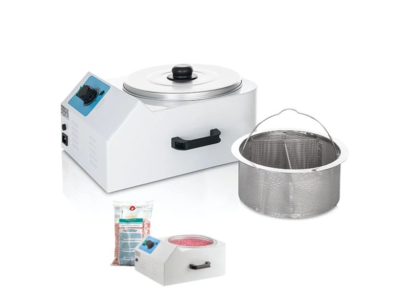 Scaldacera Professionale in Acciaio con Cestello Estraibile 1000 W