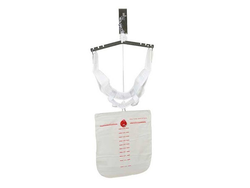 Kit de Traction Cervicale avec Accessoires et Sac à Eau