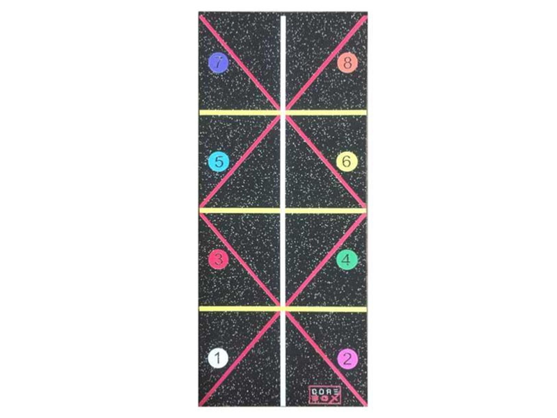 Tapis d'Agilité Compact et Durable 70 x 166 x 4 mm