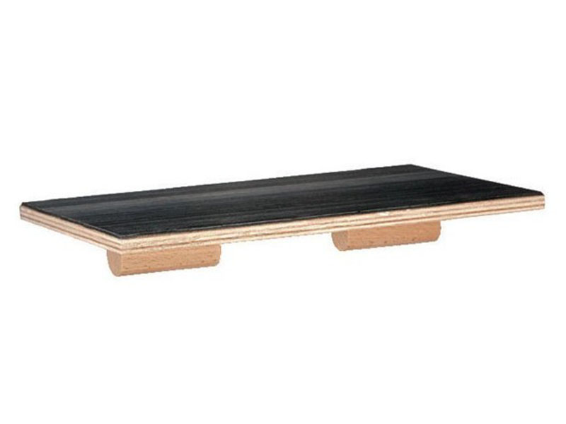 Plateau oscillant de rééducation proprioceptive sur demi-cylindres
