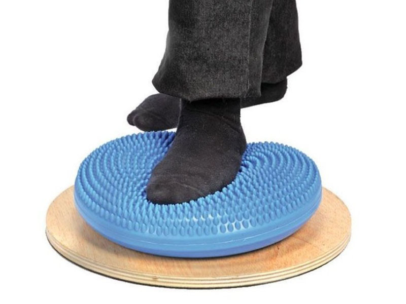 Plaque d'Équilibre Thérapeutique Antiglisse et Coussin Gonflable