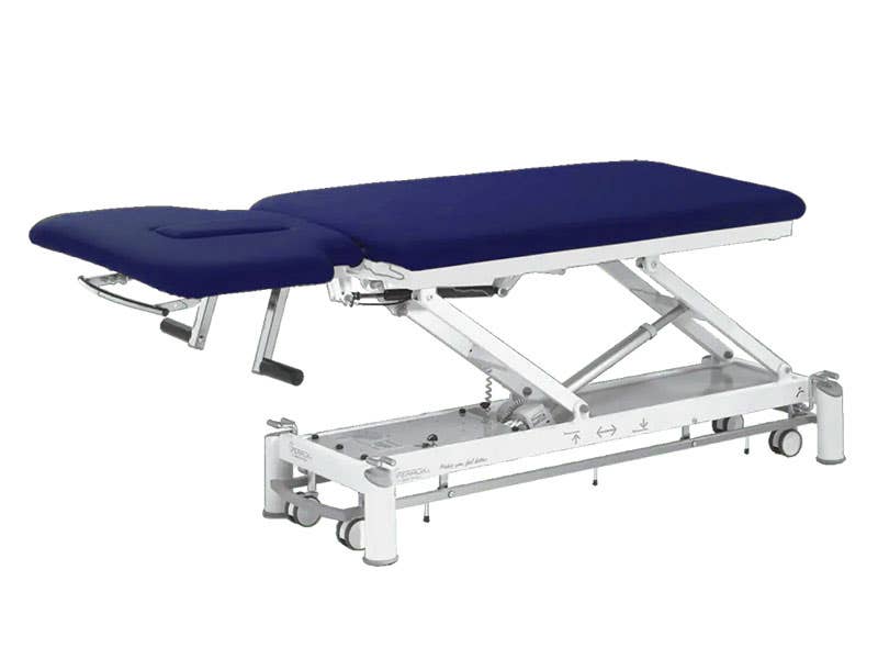 Lettino elettrico OSTEO con ruote e comando perimetrale | FERROX