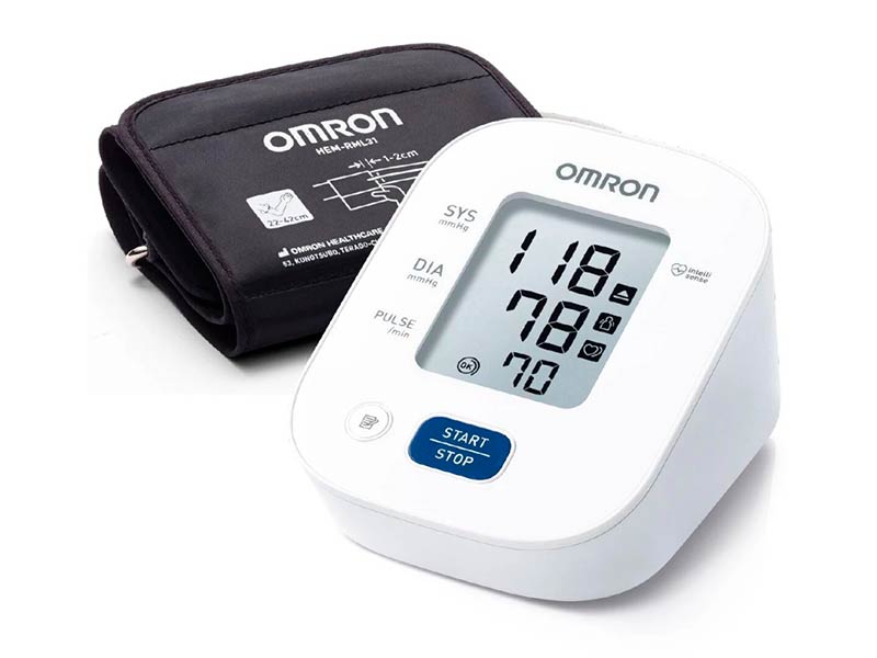 Misuratore di pressione digitale da braccio Omron M2