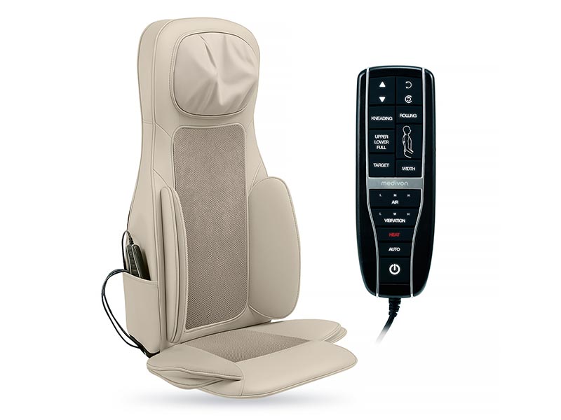 Tapis de massage Shiatsu Olympia avec chaleur et vibrations Medivon