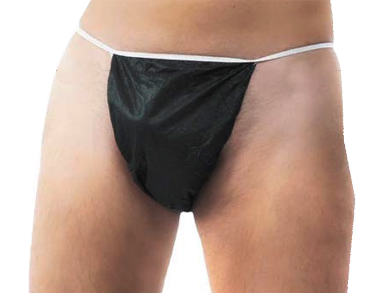 Tanga monouso  da uomo in TST di polipropilene , 100 pezzi