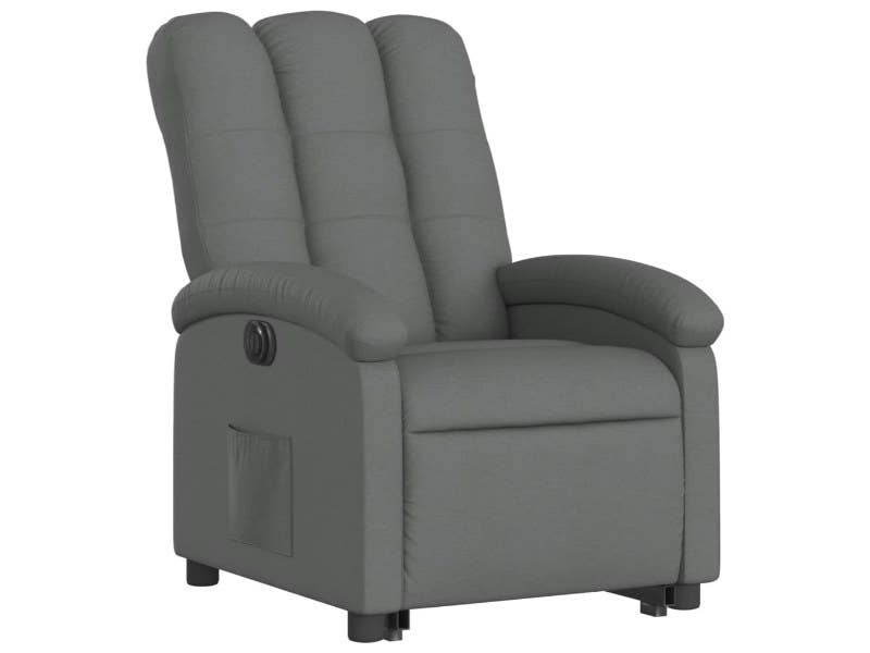 Poltrona Alzapersona Reclinabile Elettrica Tessuto M5 | vidaXL