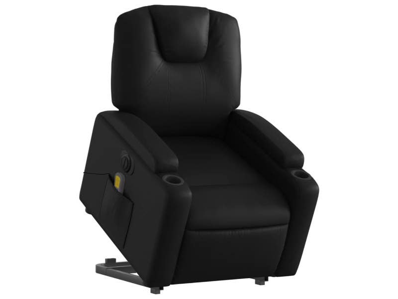 Poltrona de massagem Elétrica elevação de pessoas Nera em Similpelle M8 | vidaXL