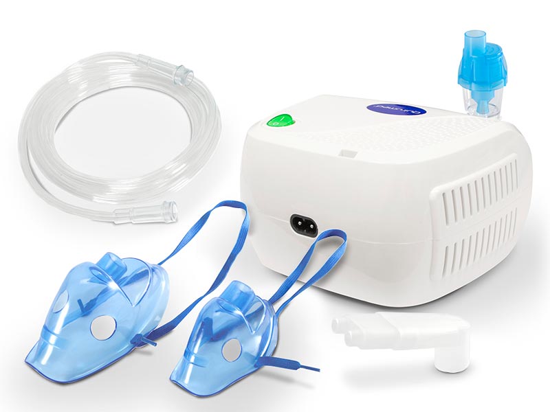 Nebulizador compacto con compresor uso continuo