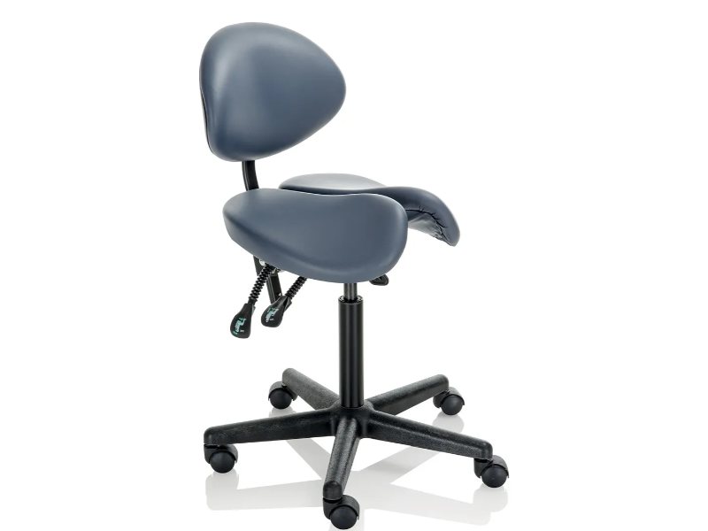 Sgabello per Massaggi Professionale con Seduta Inclinata