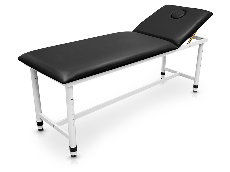 Lettino in acciaio regolabile in altezza