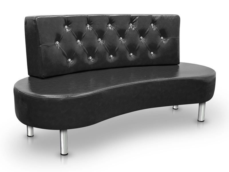 Canapé salle d'attente style vintage