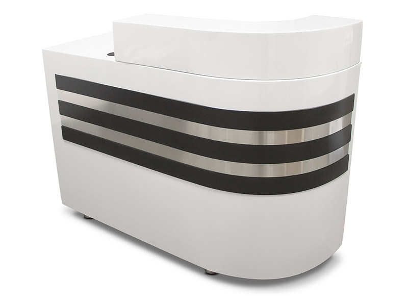 Comptoir de réception pour clinique