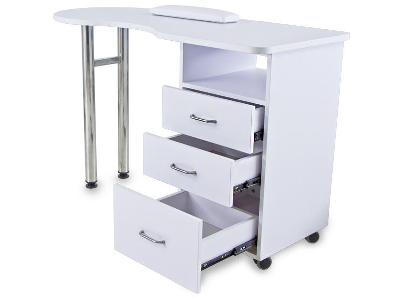 Manikyr bord med lådor