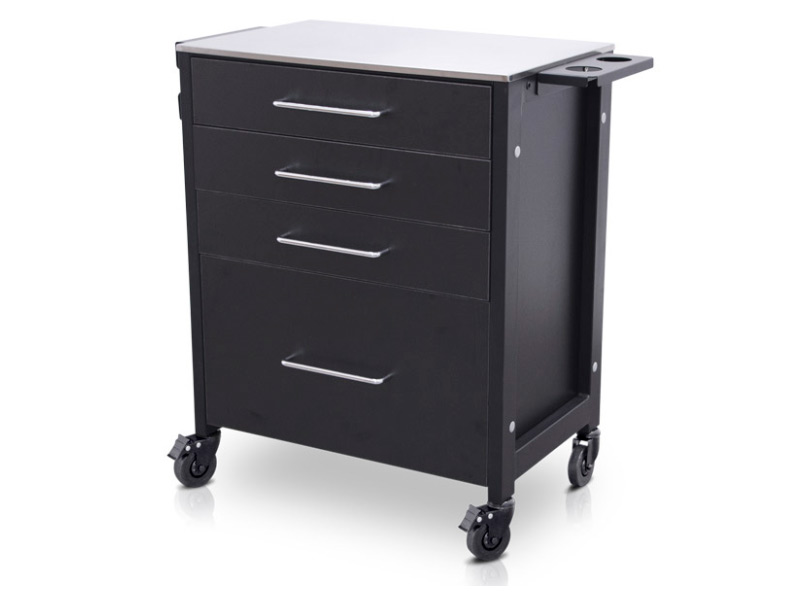 Tatoeage werkstation met wielen