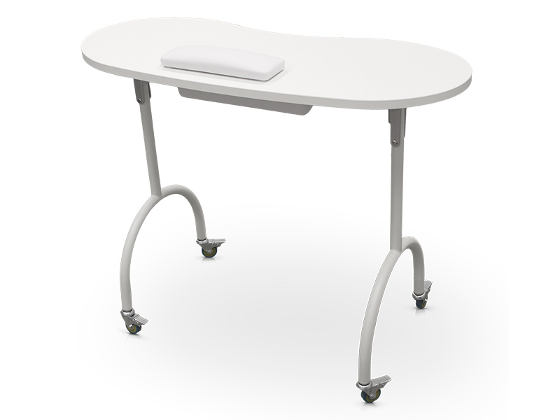 Folding table for manicure easily transportable
