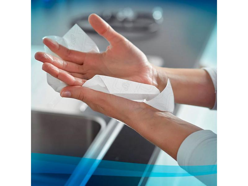 Rotoli Carta Asciugamani Scott Slimroll - 6 Rotoli Da 190 M, Alta Assorbenza, Ecolabel UE - Foto 2