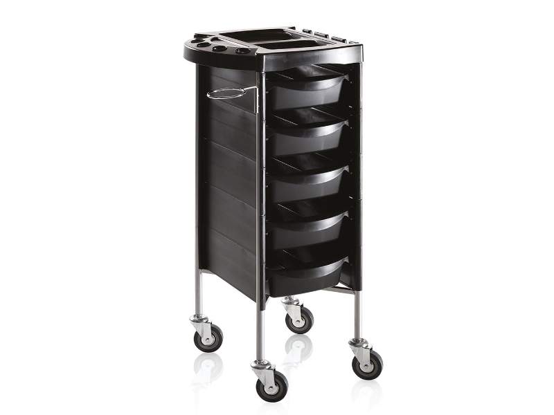 Carrello Parrucchiere Barbiere 4 Cassetti Porta Attrezzi In Plastica Accademy 200