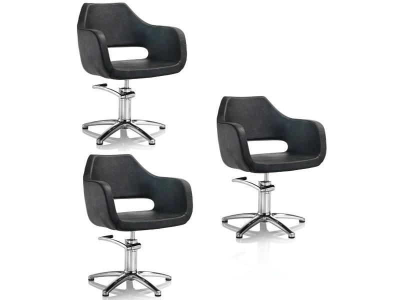 3 Poltrone Parrucchiere a 5 Razze Offerta Hair Regency