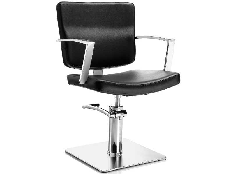 Poltrona per Parrucchiere con Base Quadrata Hair Alpha