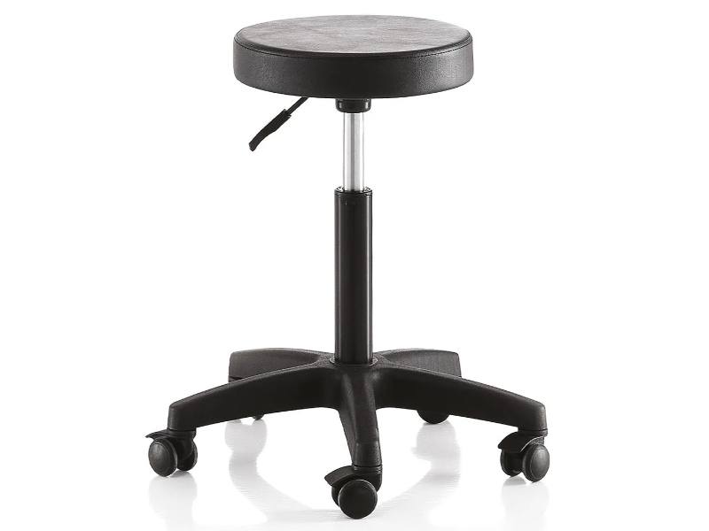 Sgabello Parrucchiere Professionale Regolabile con Pompa Idraulica