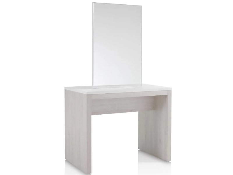 Specchio per Parrucchiere Doppio Postazione in Legno Larice New