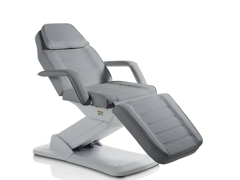 Lettino per Massaggi Elettrico a 3 Motori Professionale Colore Grigio