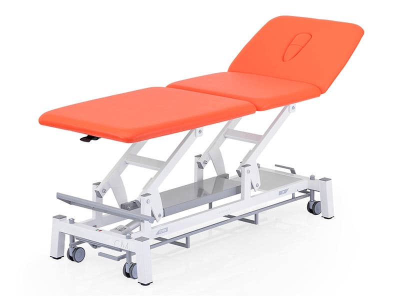 Lettino elettrico WEMBLEY con kit ruote e comando perimetrale | CIRCEO MEDICAL