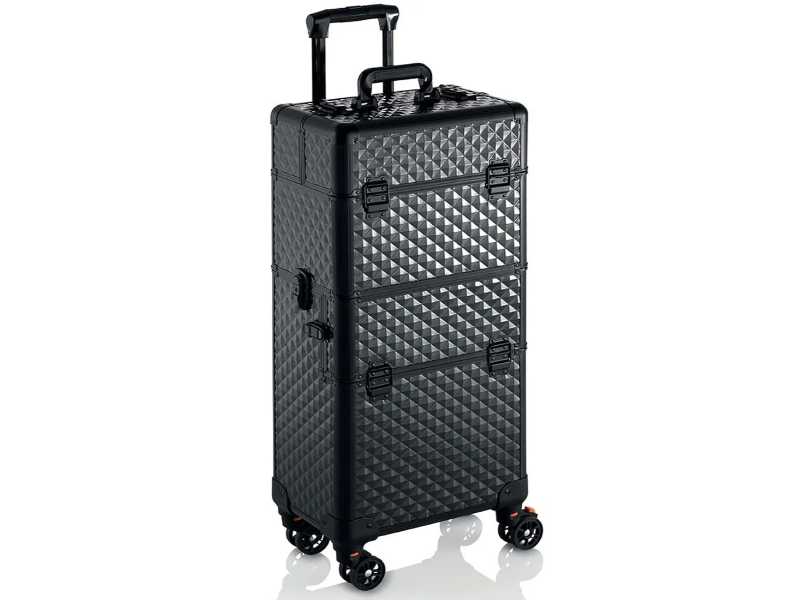 Trolley Professionale Estetista e Parrucchiere Diamond Black NEW