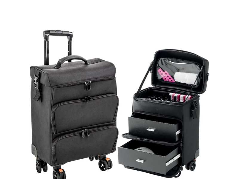 Borsa Estetista Professionale a Trolley Semirigido Nails New
