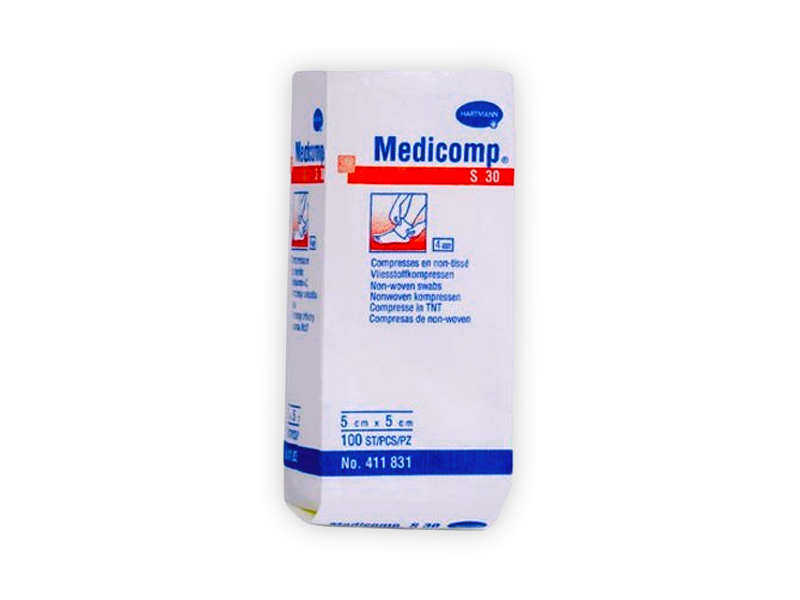 Non-sterile cotton compresses Medicomp. HARTMANN