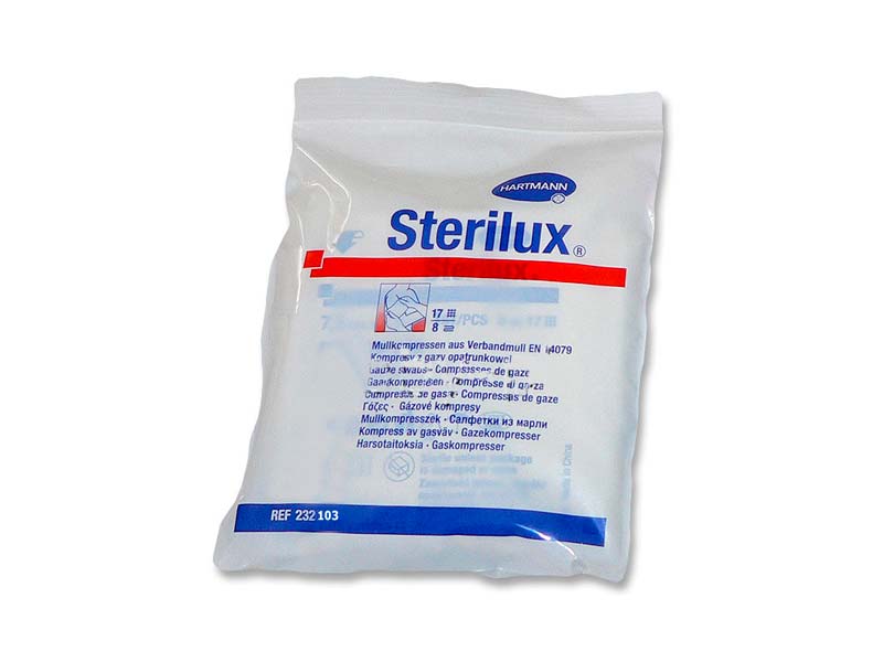 Non-sterile gauze pads Sterilux ES. HARTMANN