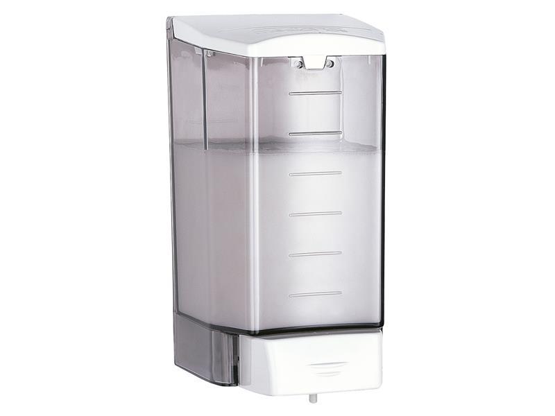 Dosificador de jabon liquido, de termo-plastico SAN/ABS