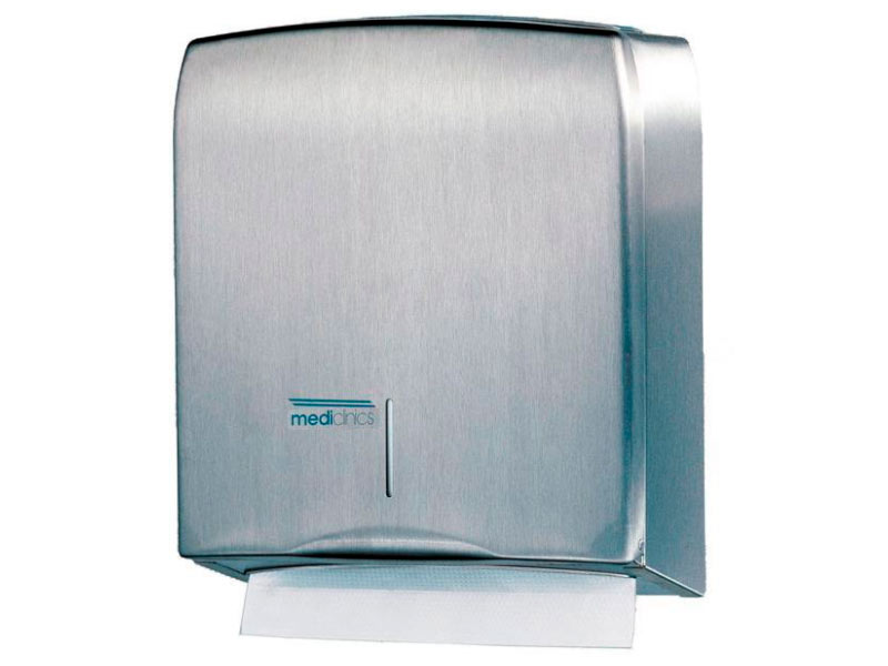 Distributeur de serviettes en papier en acier inox AISI 304