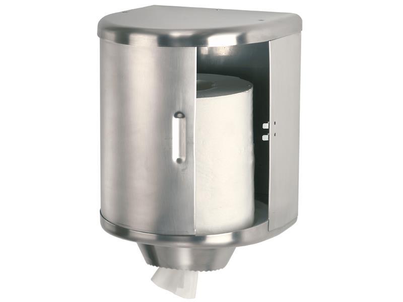 Roll paper dispenser in stainless steel AISI 304