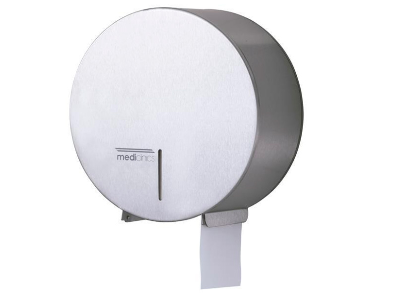 Toilet paper roll dispenser 250-300 Industrial stainless steel AISI 304