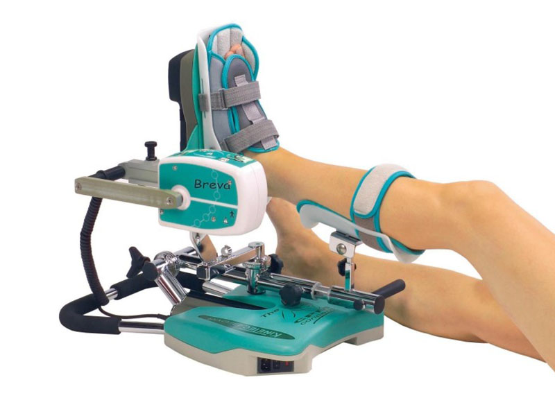 Attelle Kinetec Breva pour mobilisation passive du pied