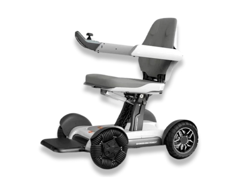 Cadeira de rodas elétrica dobrável para mobilidade