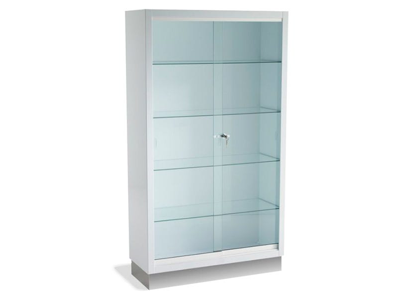 Steel Clinic Cabinet 2 Sliding Doors Stainless Base 90 X 35 160 Cm Steel Clinic Cabinet 2 Sliding Doors, Stainless Steel Wall Cabinets With Glass Doors