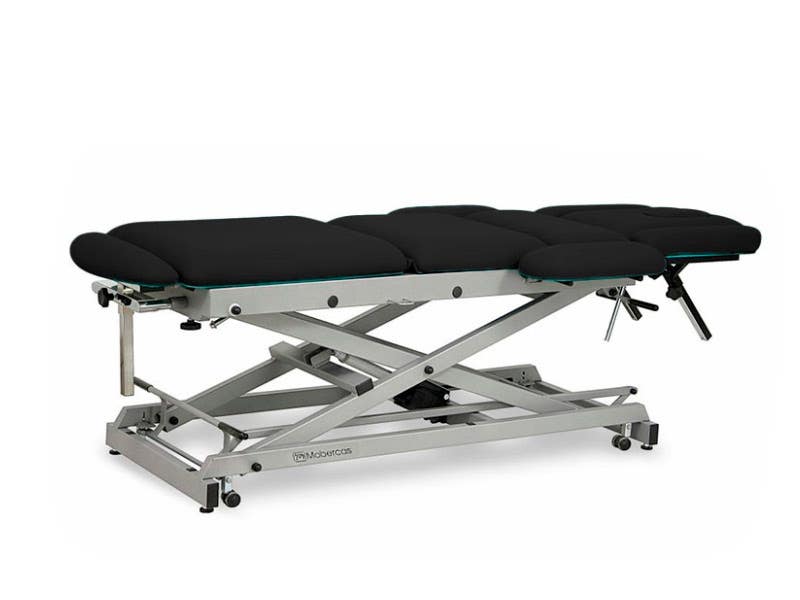 Lettino elettrico multifunzionale per osteopatia a 9 sezioni | Nero | Mobercas