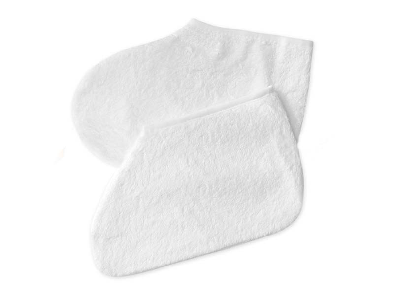 Handtuch Stiefel, um das Paraffinbad zu decken, 1 Paar