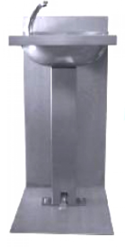 Handwaschbecken aus Edelstahl