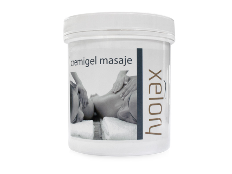 Cremigel de massage décontractant XELORY usage professionnel
