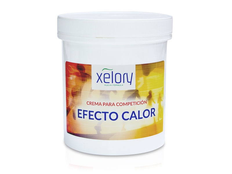 Crema da massaggi effetto calore pre competizione XELORY 500 ml