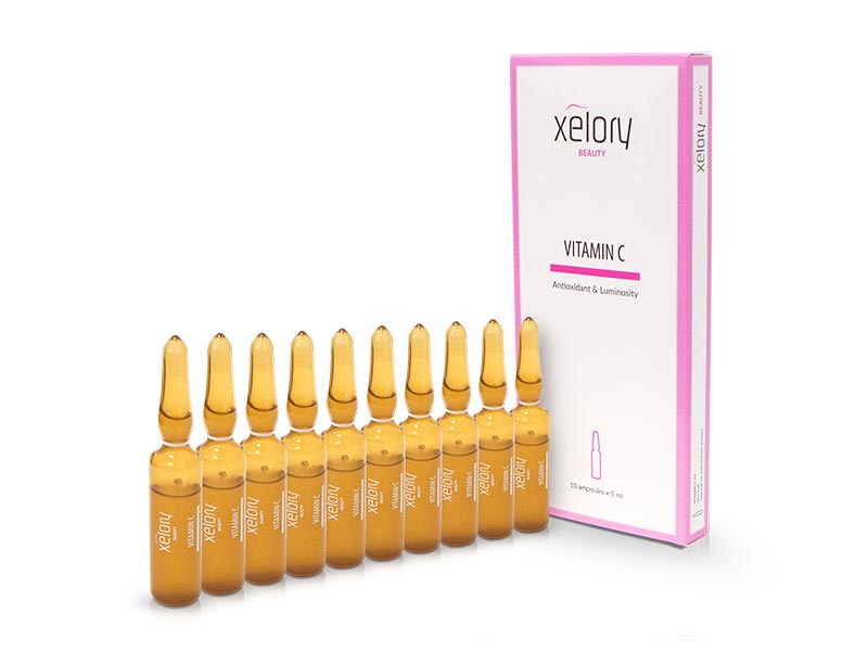 Vitamin C vials, Xelory, 5 ml x 10