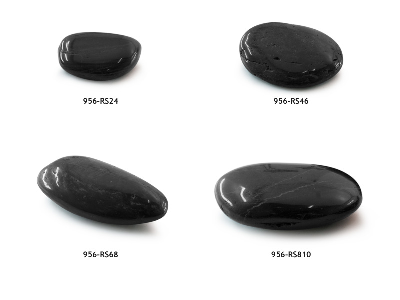 Polished Basalt River Stones for Therapies