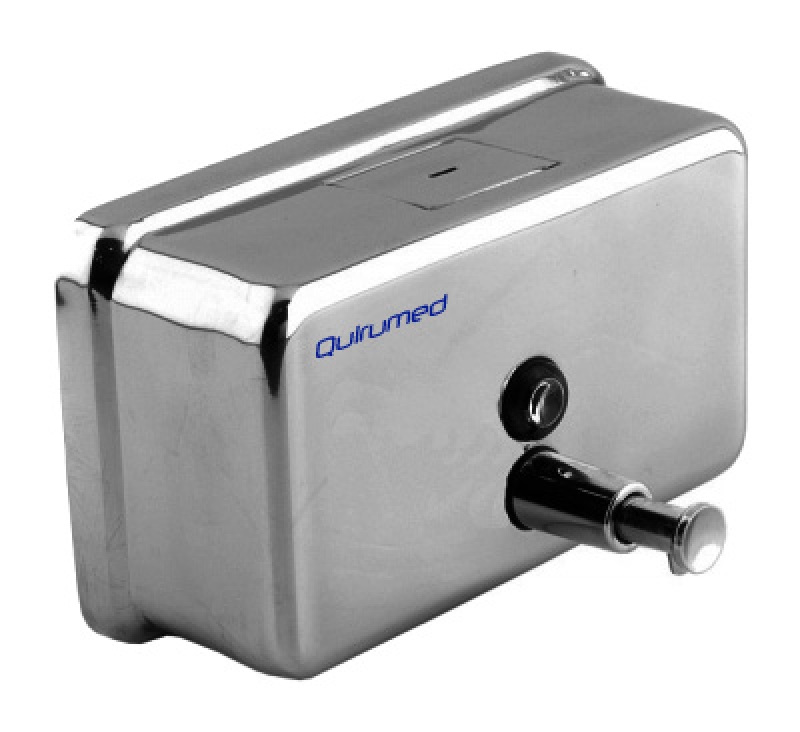 Dosificador de Jabon apaisado 1000ml, de acero inoxidable
